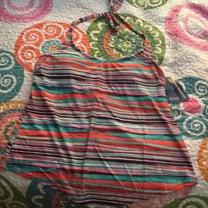 Striped Swimming Top 👙🌈